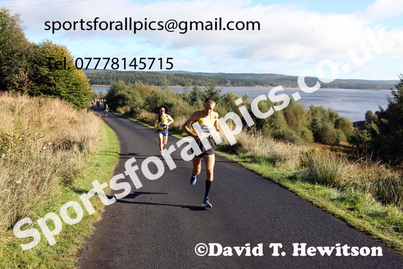 Kielder Marathon, 2022 Kielder Marathon and Half Marathon. Photo: David T. Hewitson/Sports for All Pics
